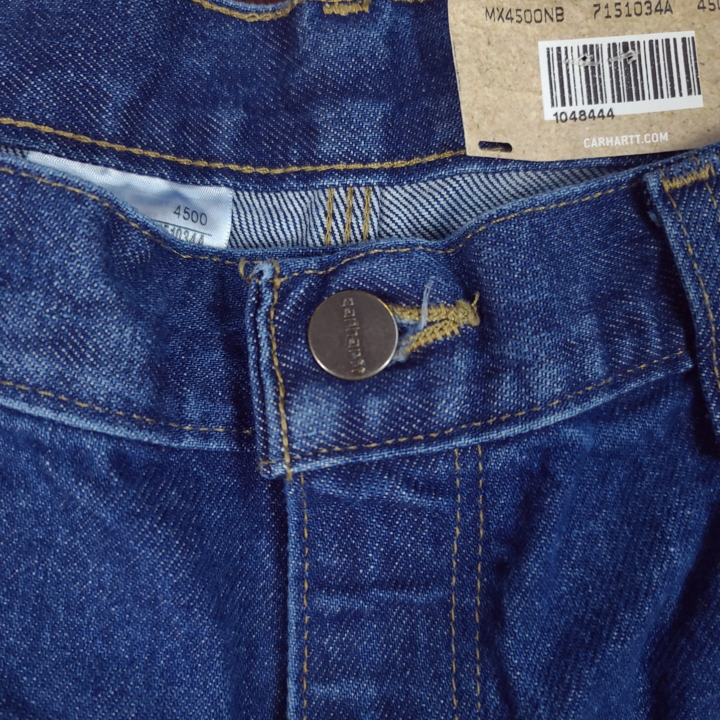 Carhartt Blue Double Knee Denim Pants