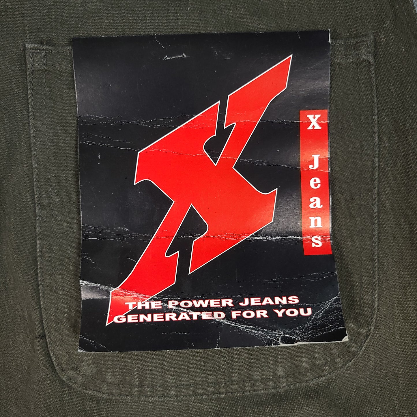 Vintage Y2K Dark Green X Jeans Denim Pants