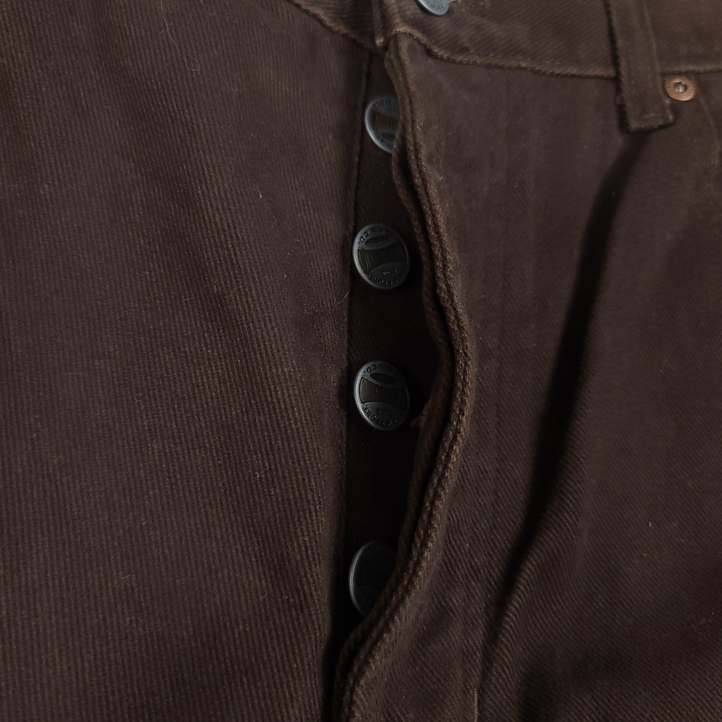 Paris Sport Club Brown Denim Youth Pants