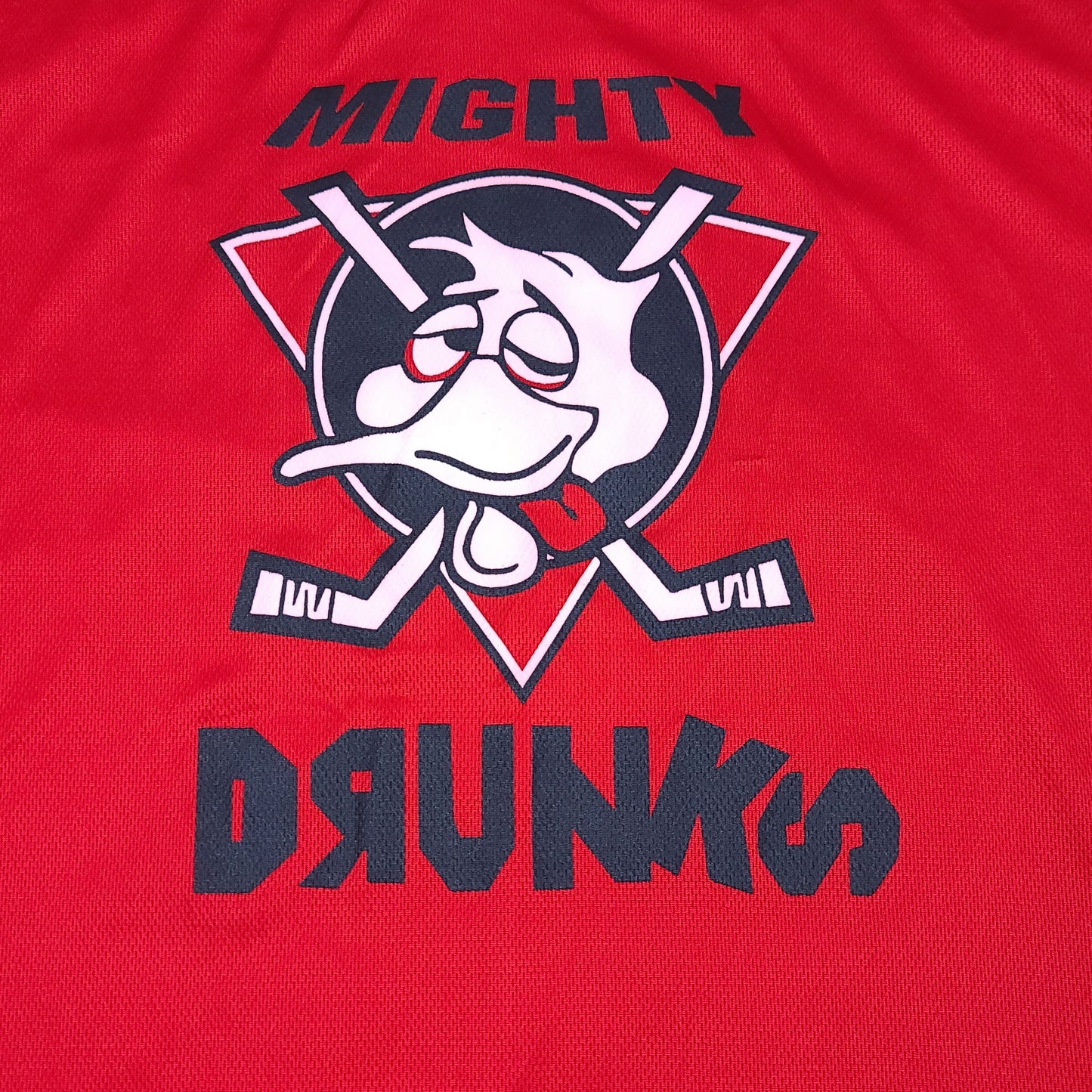 Mighty Drunks Starry Red Hockey Jersey