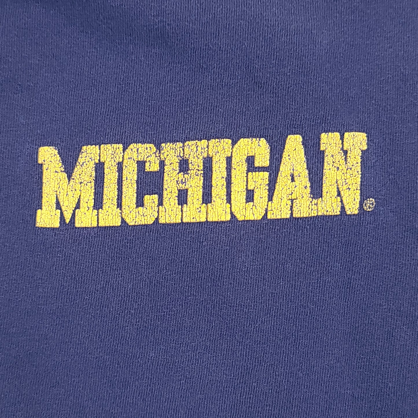 Vintage University of Michigan Navy Blue Longsleeve Shirt