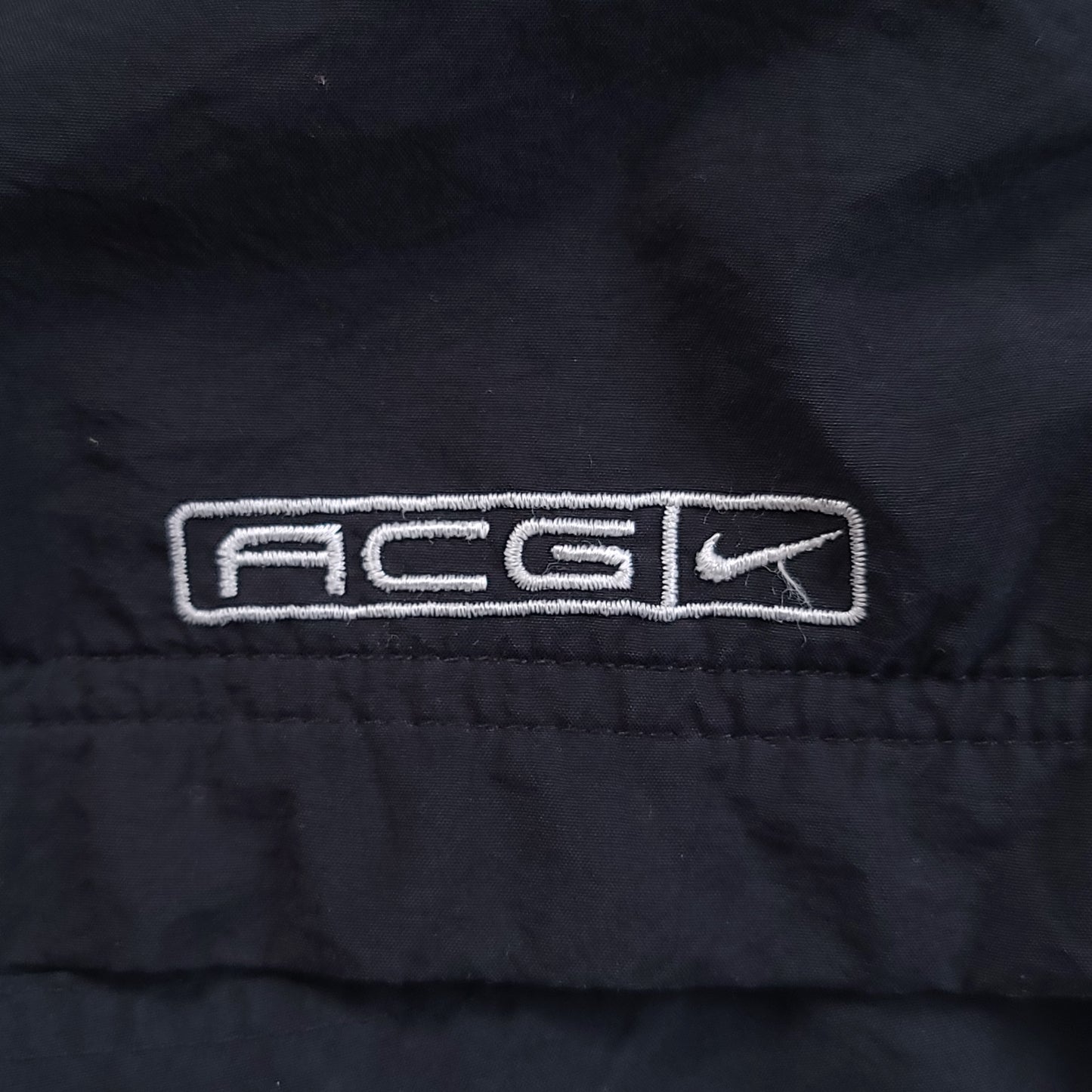 Vintage Nike Black ACG Nylon Strap Belt Shorts