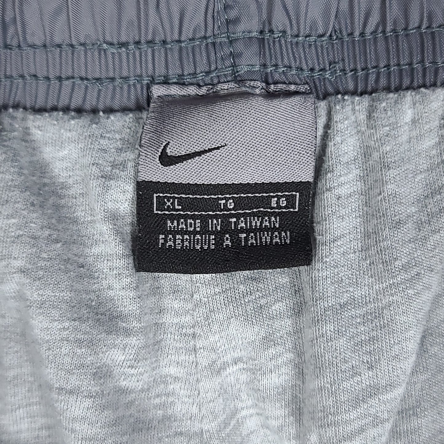 Vintage Y2K Gray Nike Nylon Track Pants