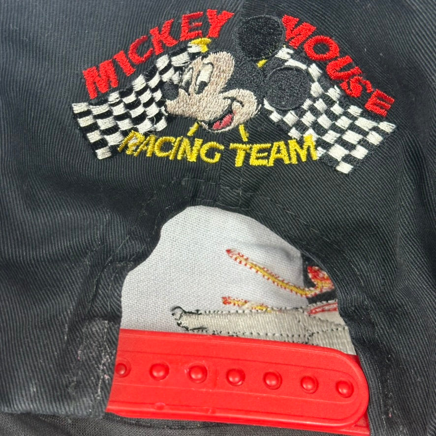 Mickey Mouse Vintage Disney Hat Racing Team Youth