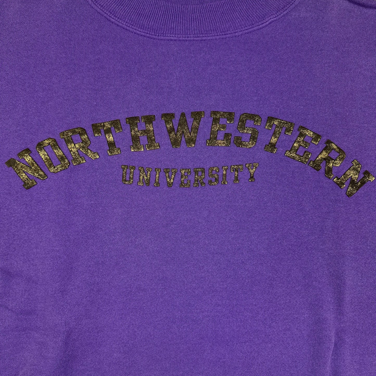 Vintage Northwestern University Sweatshirt Free Style