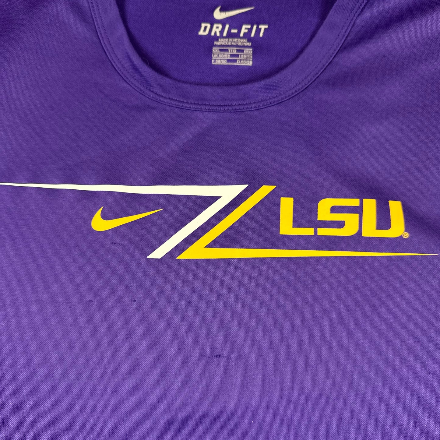 Louisiana State University Shirt Nike Dri Fit