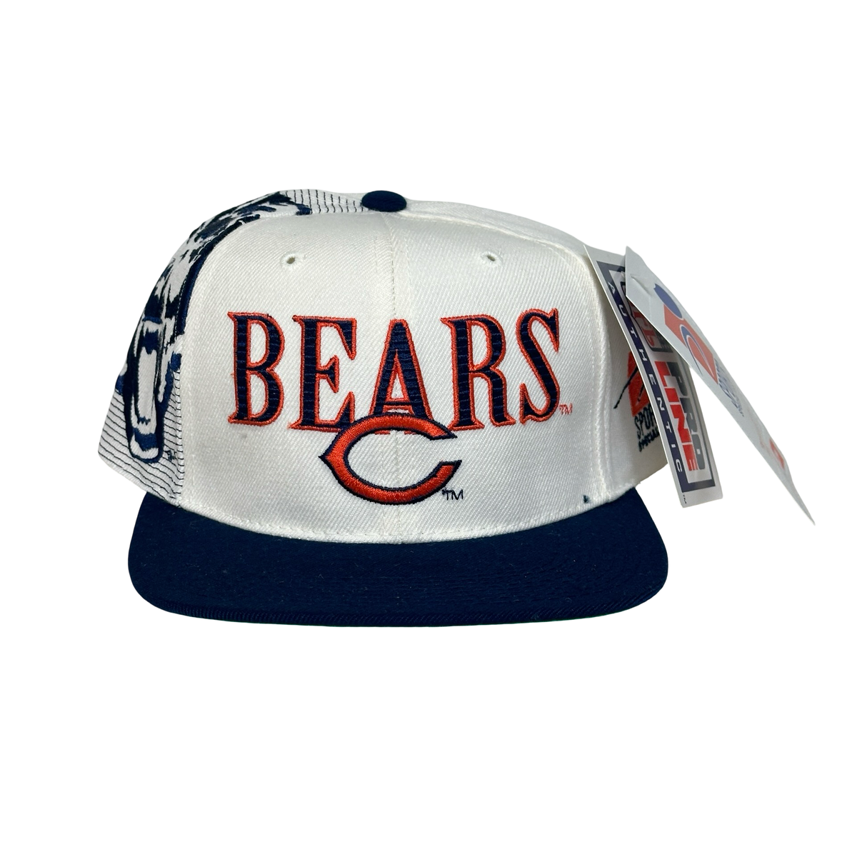 Vintage Chicago Bears Hat Laser Sports Specialties Snap Back
