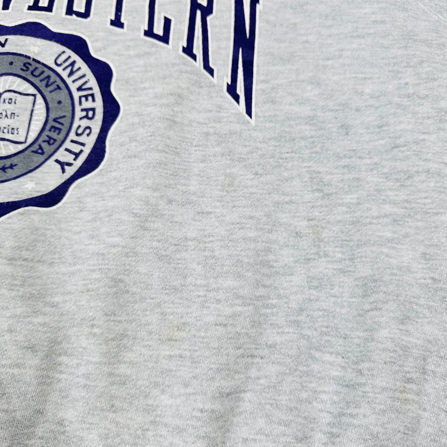 Vintage Northwestern University Gray Galt Sand Sweatshirt