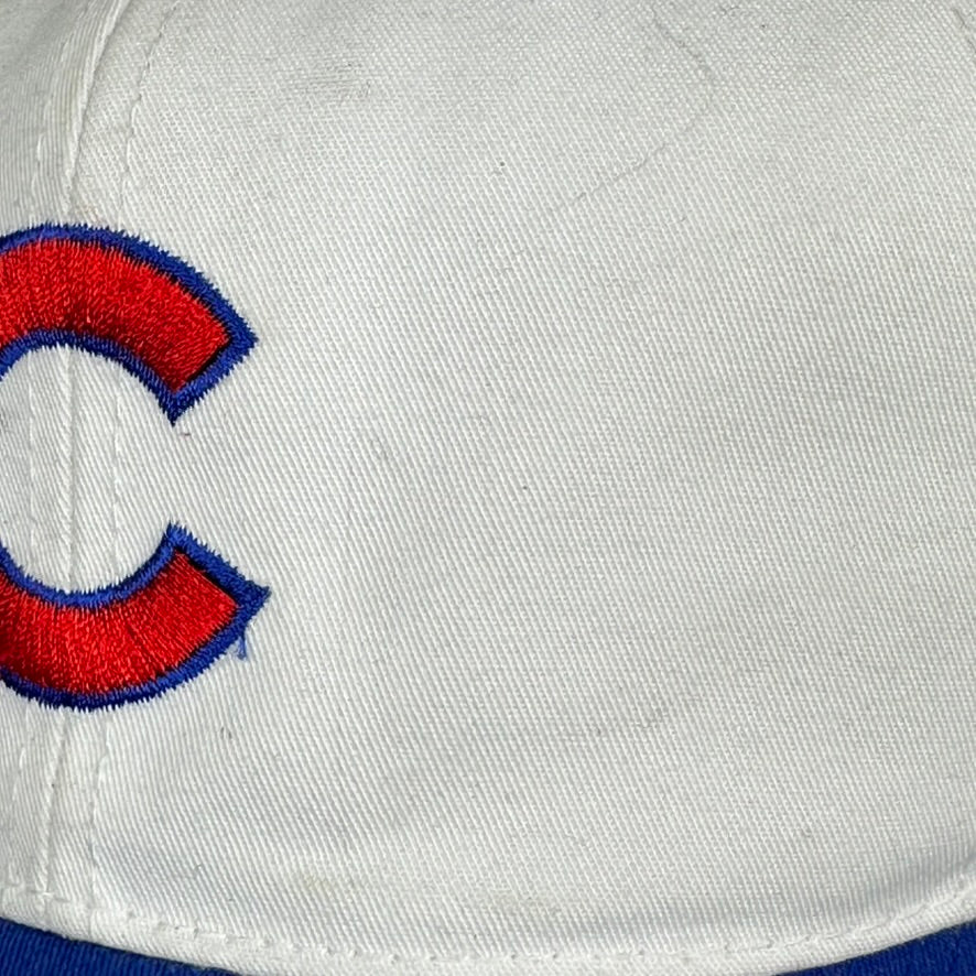 Vintage Chicago Cubs Hat White Snapback