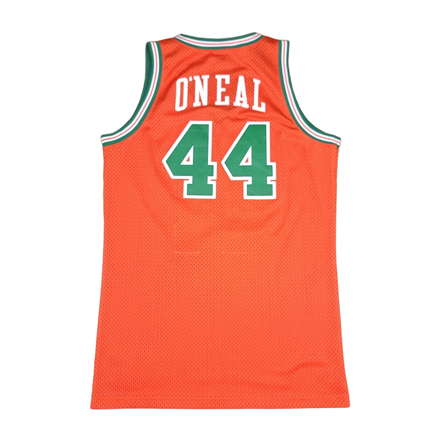 Jermaine O'neal EAU Claire Nike Orange Basketball Jersey