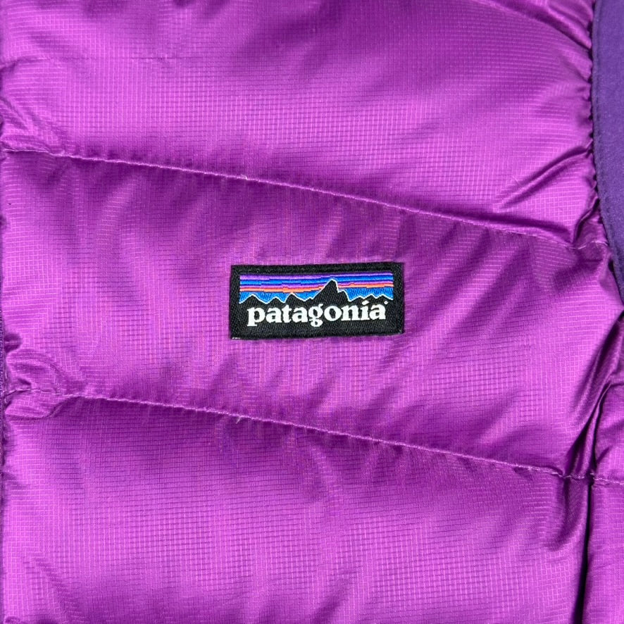 Patagonia Down Sweater Vest Purple Youth Girls