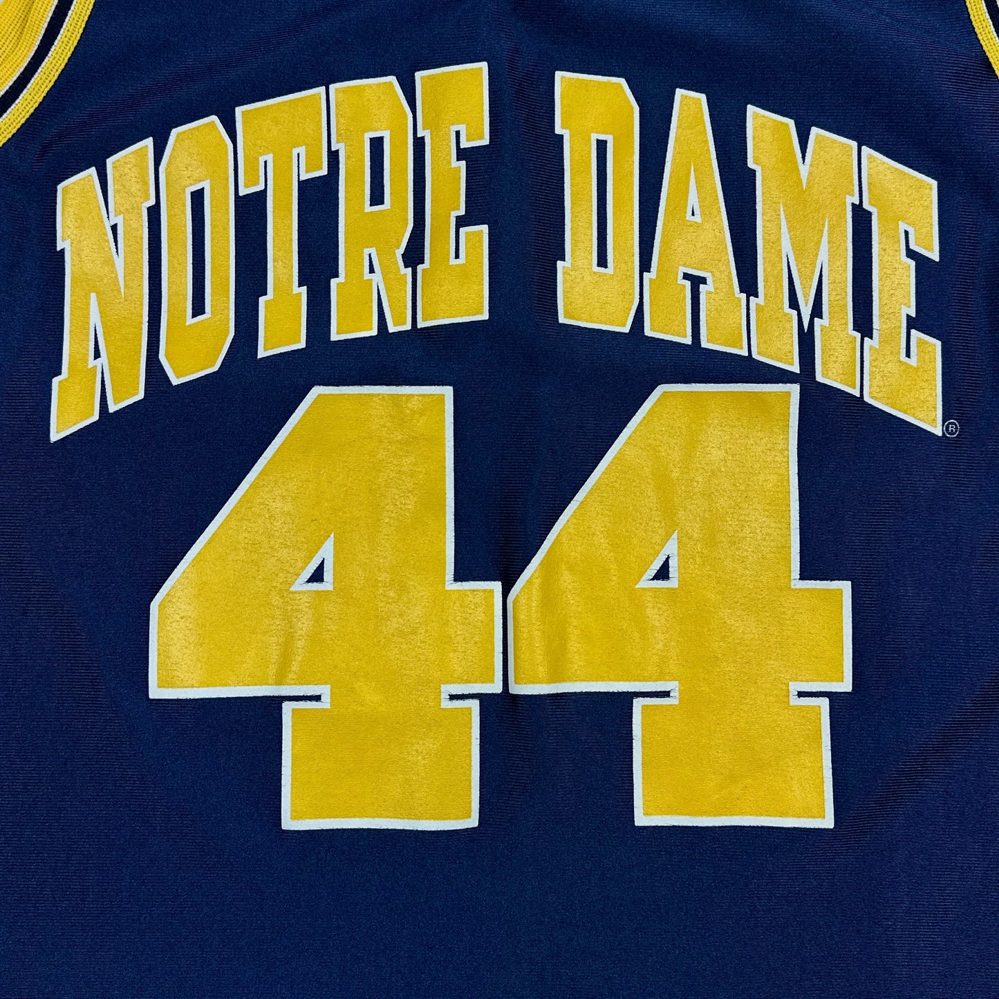 Vintage University of Notre Dame #44 Basketball Jersey