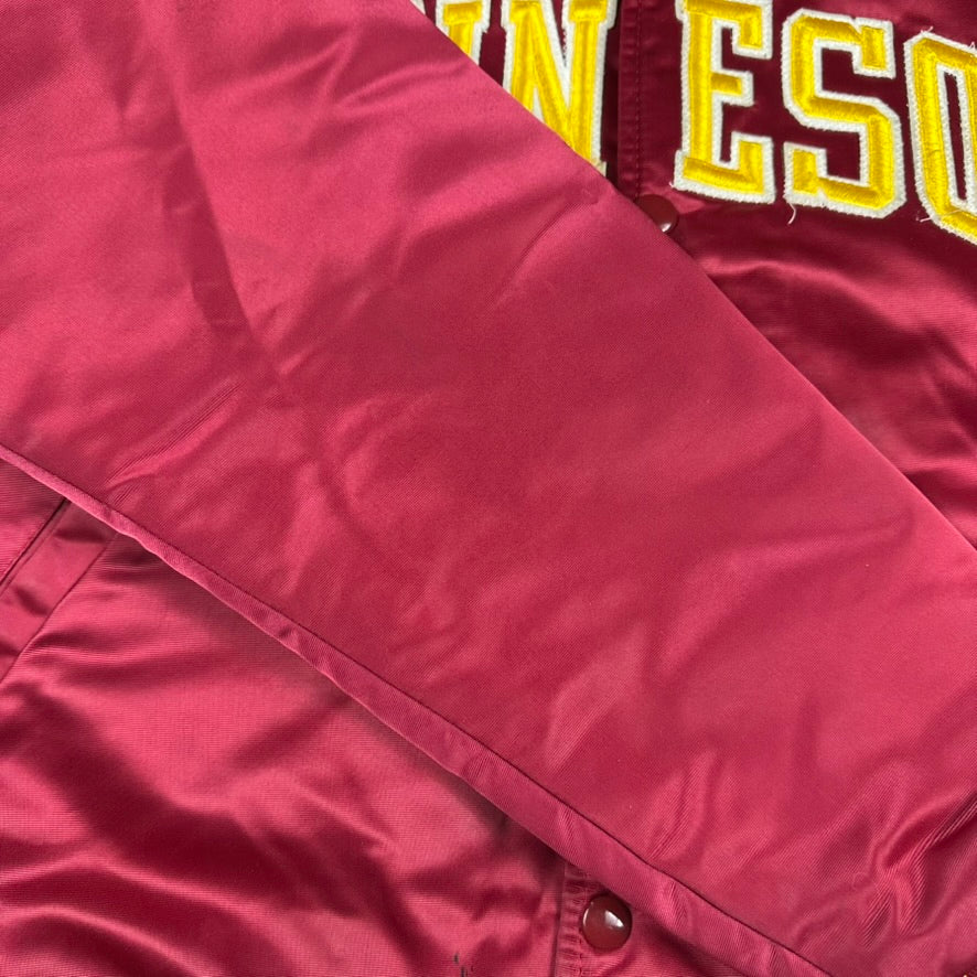 Vintage University of Minnesota Jacket Starter Satin