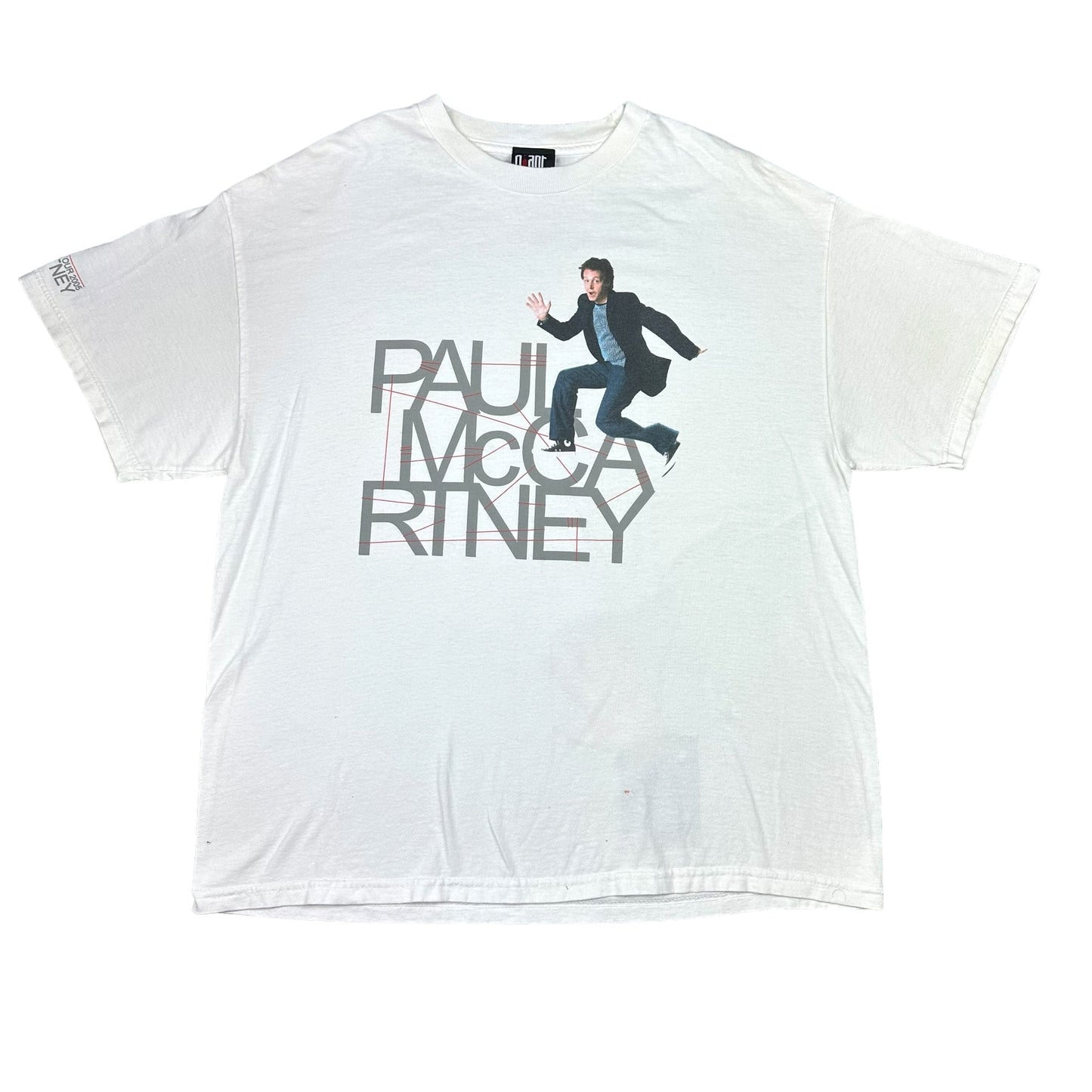 Vintage Paul McCartney White Tour Tee