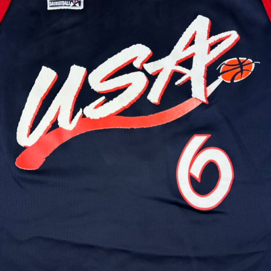 Tim Hardaway Vintage Team USA Jersey Dream Team Champion