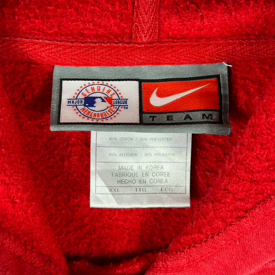 Vintage Philadelphia Phillies Hoodie Nike Middle Swoosh