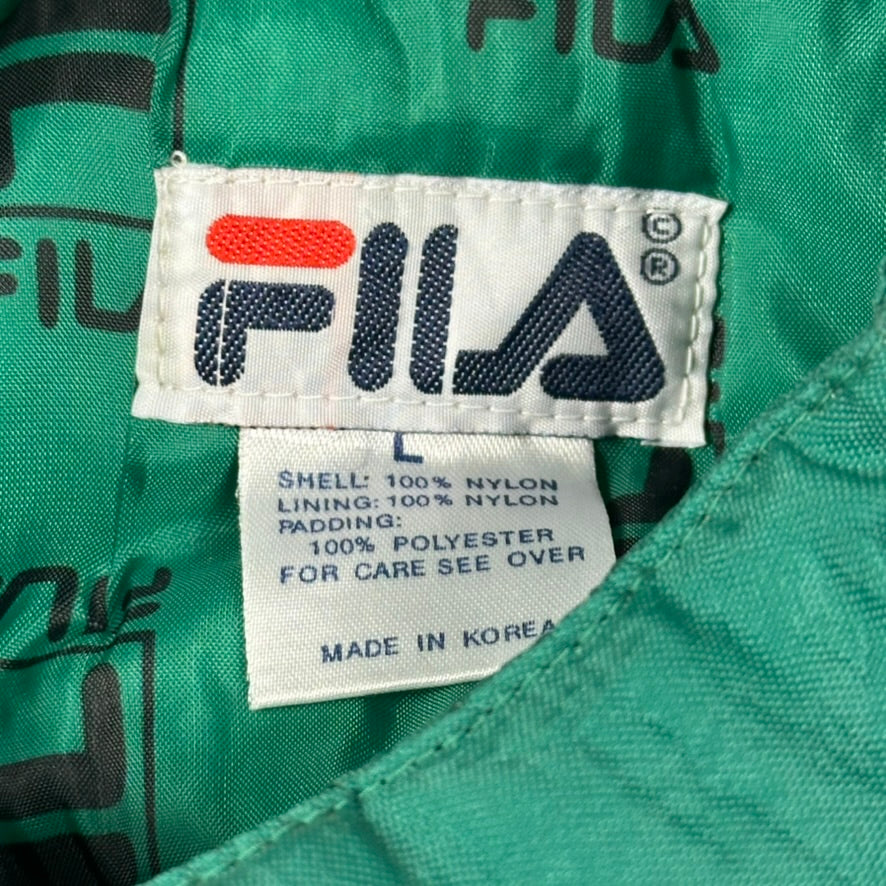 Vintage Fila Jacket Puffer Winter Parka