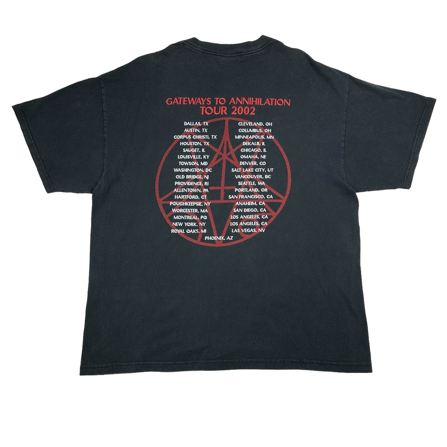 Vintage Morbid Angels Gateways to Annihilation Tour Tee