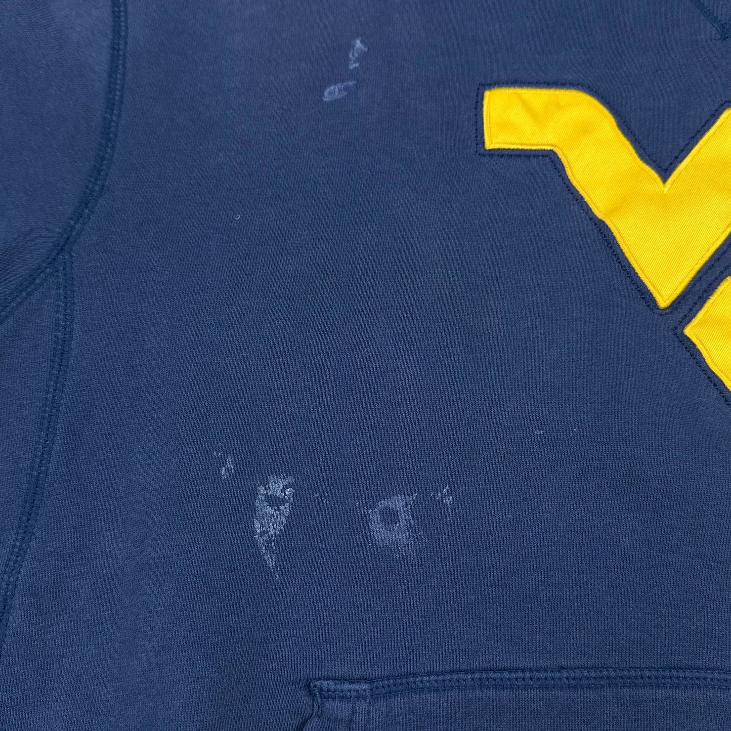 West Virginia University Hoodie Nike Middle Swoosh