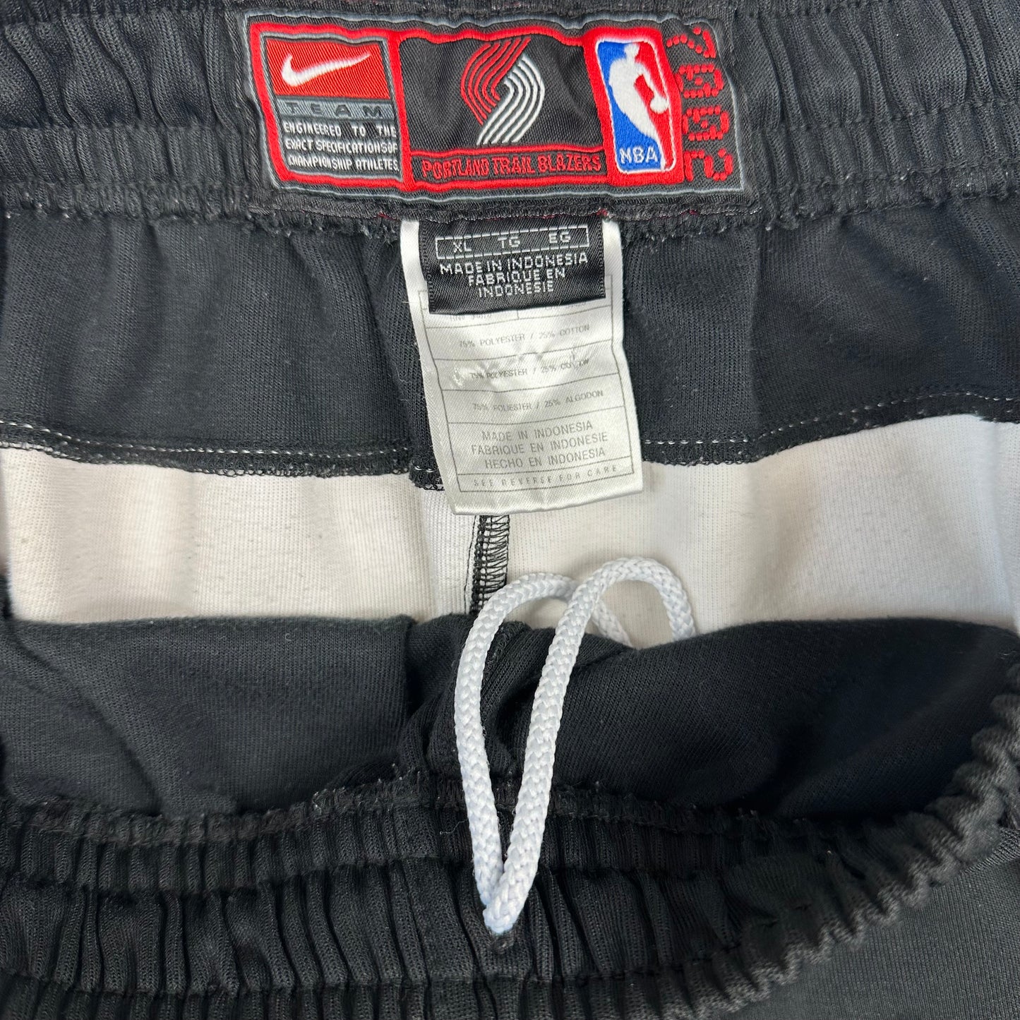 Nike Portland Trail Blazers Black Basketball Shorts