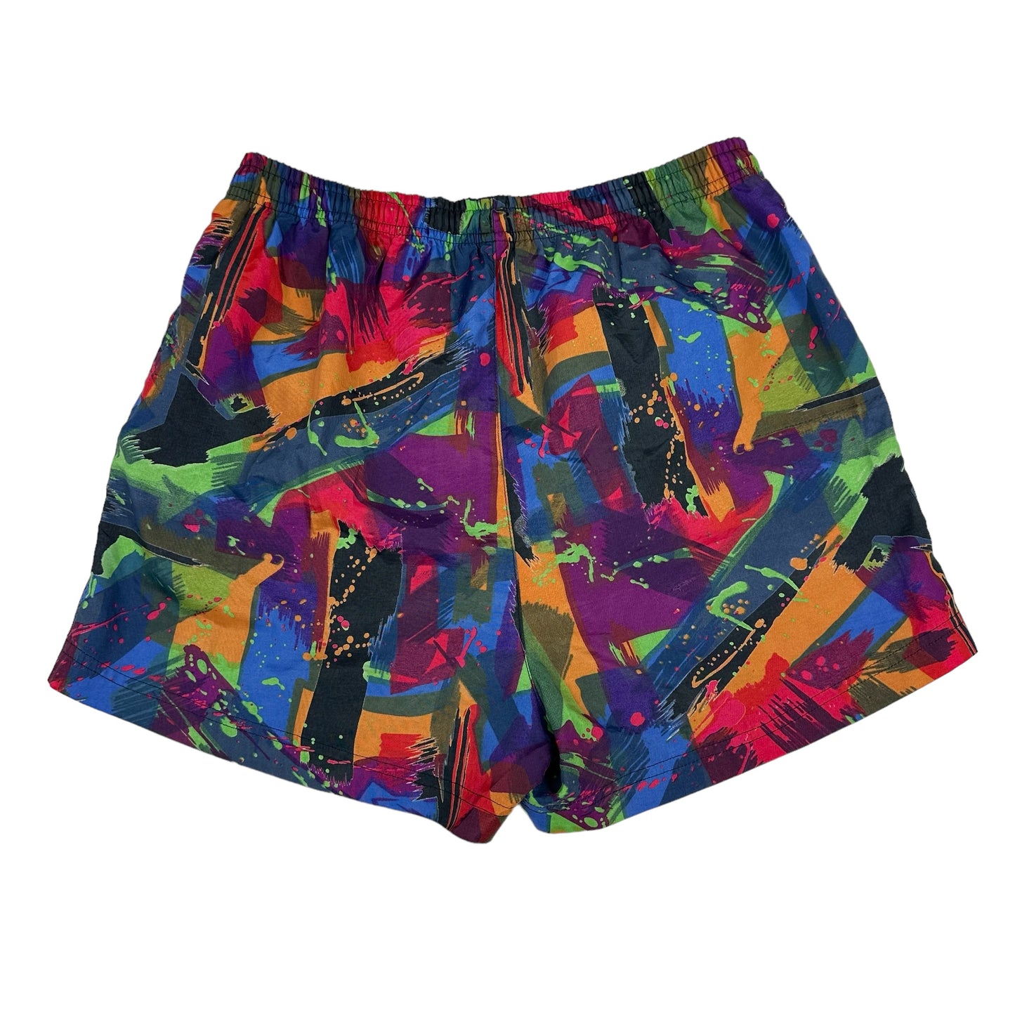 Vintage Nike Rainbow Abstract Nylon Shorts