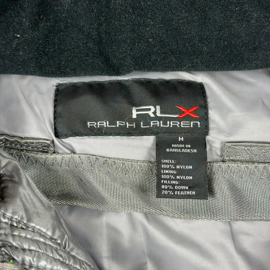 Vintage Ralph Lauren Jacket RLX Silver Down Puffer