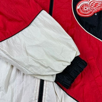 Vintage Detroit Red Wings Jacket Pro Player Windbreaker