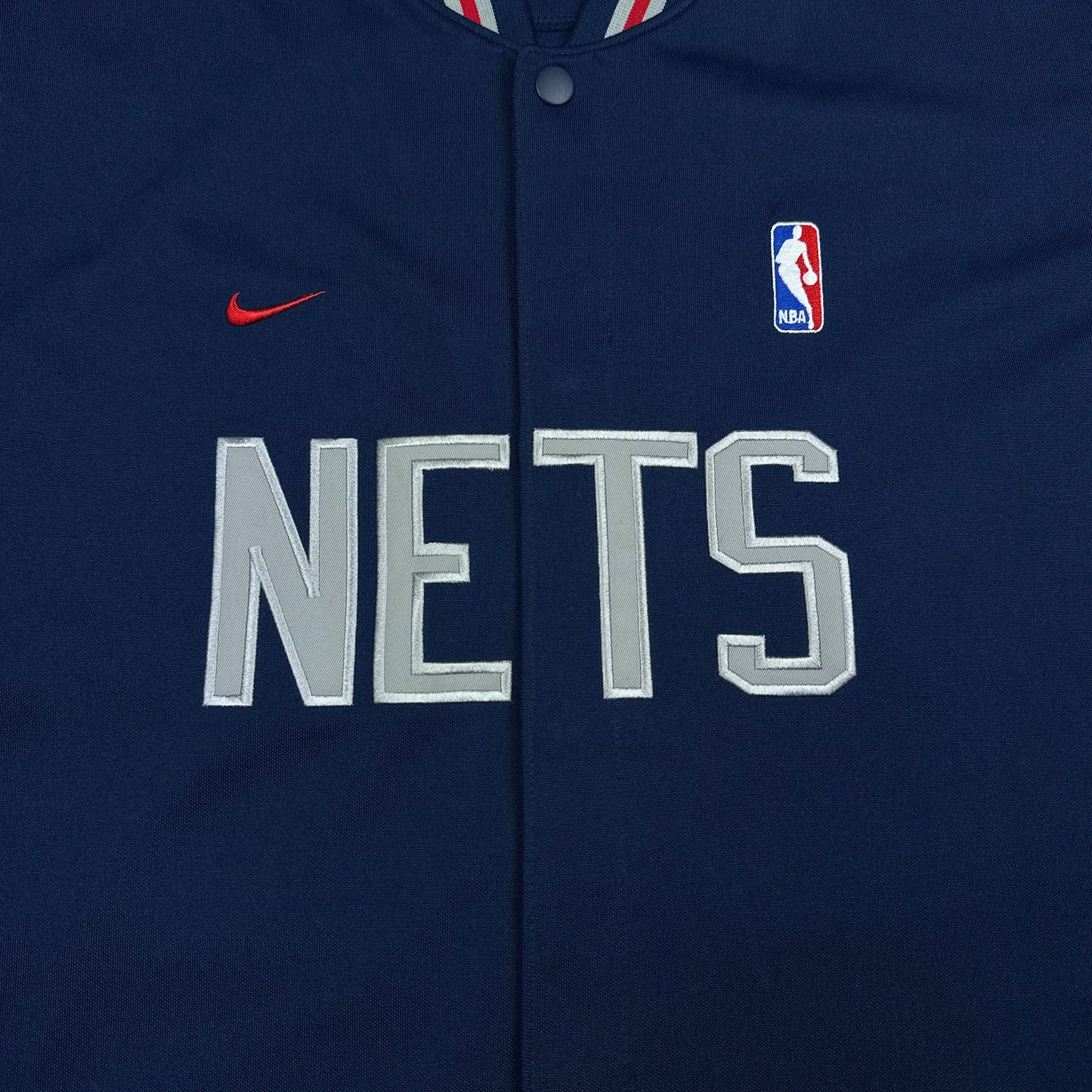 Vintage New Jersey Nets Nike Warm Up Basketball Jersey