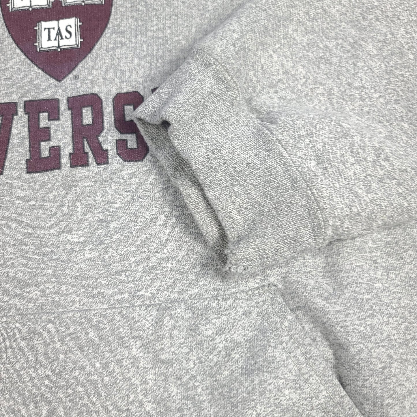 Vintage Harvard University Cotton Exchange Gray Hoodie