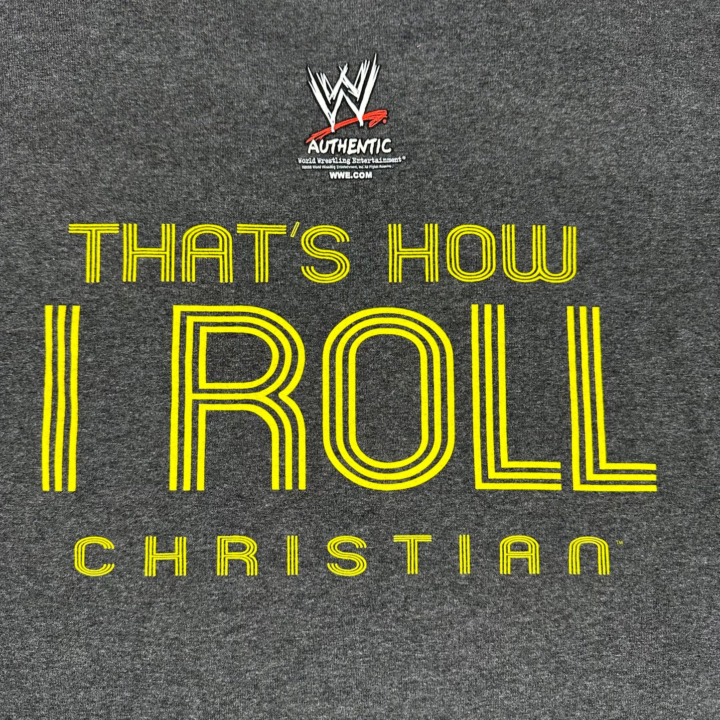 Captain Charisma WWE Wrestling Ringer Tee