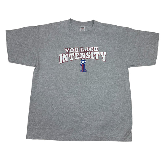 Vintage Kurt Angle You Lack Intensity Gray Wrestling Tee