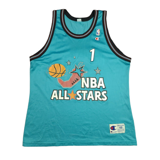 Vintage 1996 NBA All Stars Penny Hardaway Champion Jersey