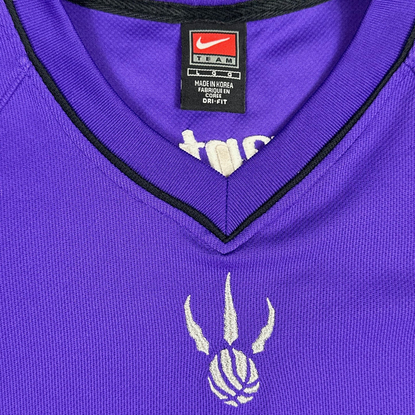 Toronto Raptors Nike Purple Long Sleeve Warm Up Jersey