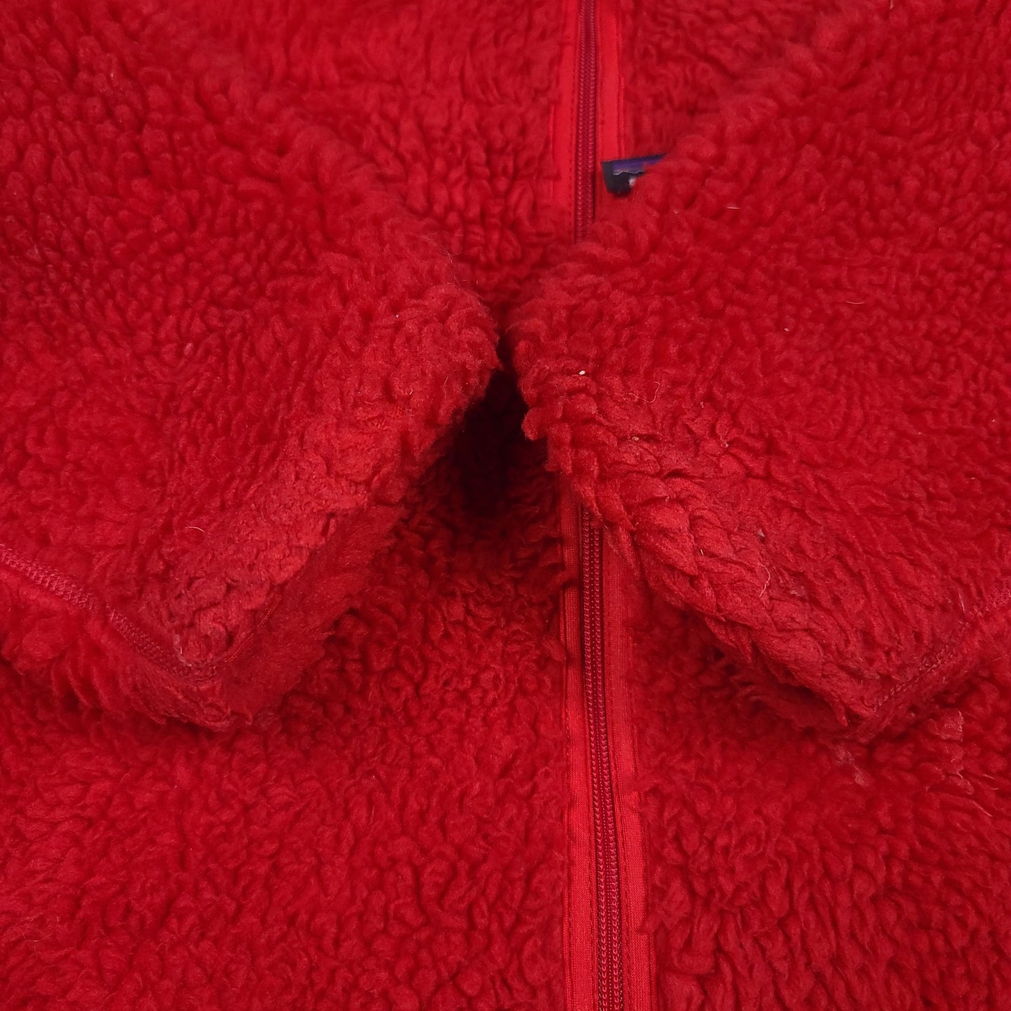 Vintage Patagonia Red Retro X Deep Pile Fleece Jacket