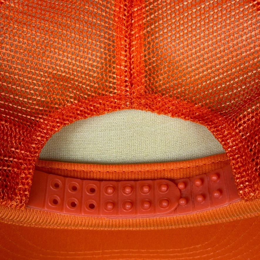 Hitachi Vintage Trucker Hat Orange