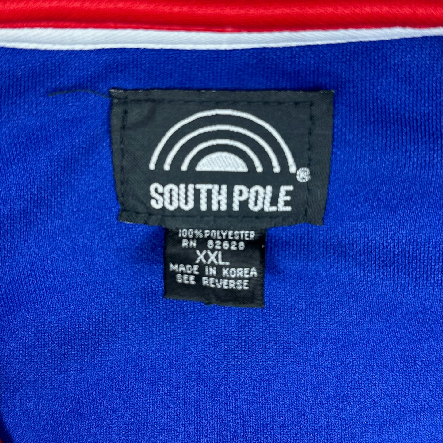 Vintage Y2K South Pole Blue Hockey Jersey