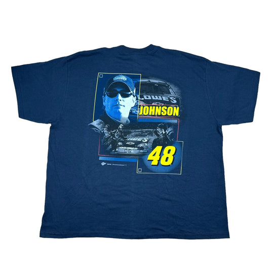 Jimmie Johnson Winners Circle Blue Racing Tee (New with Tags)