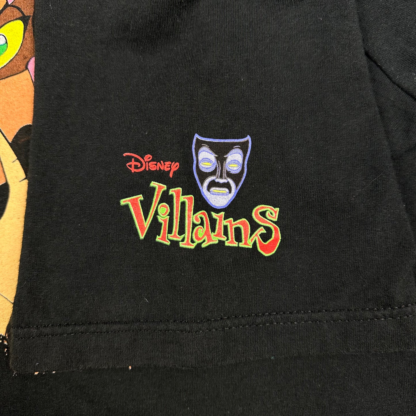 Vintage Scar Lion King Disney Villains Black Tee