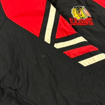 Vintage Chicago Blackhawks Jacket Starter Puffer