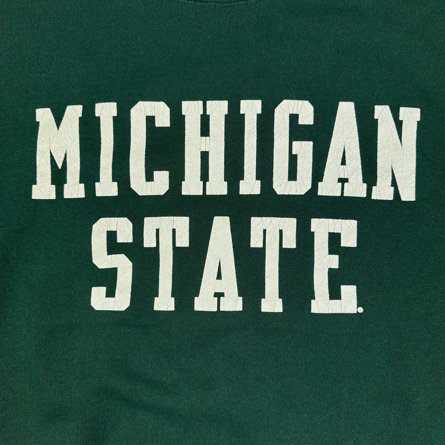 Vintage Michigan State University Green Jansport Sweatshirt