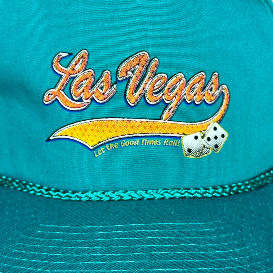 Vintage Las Vegas Hat Strap Back