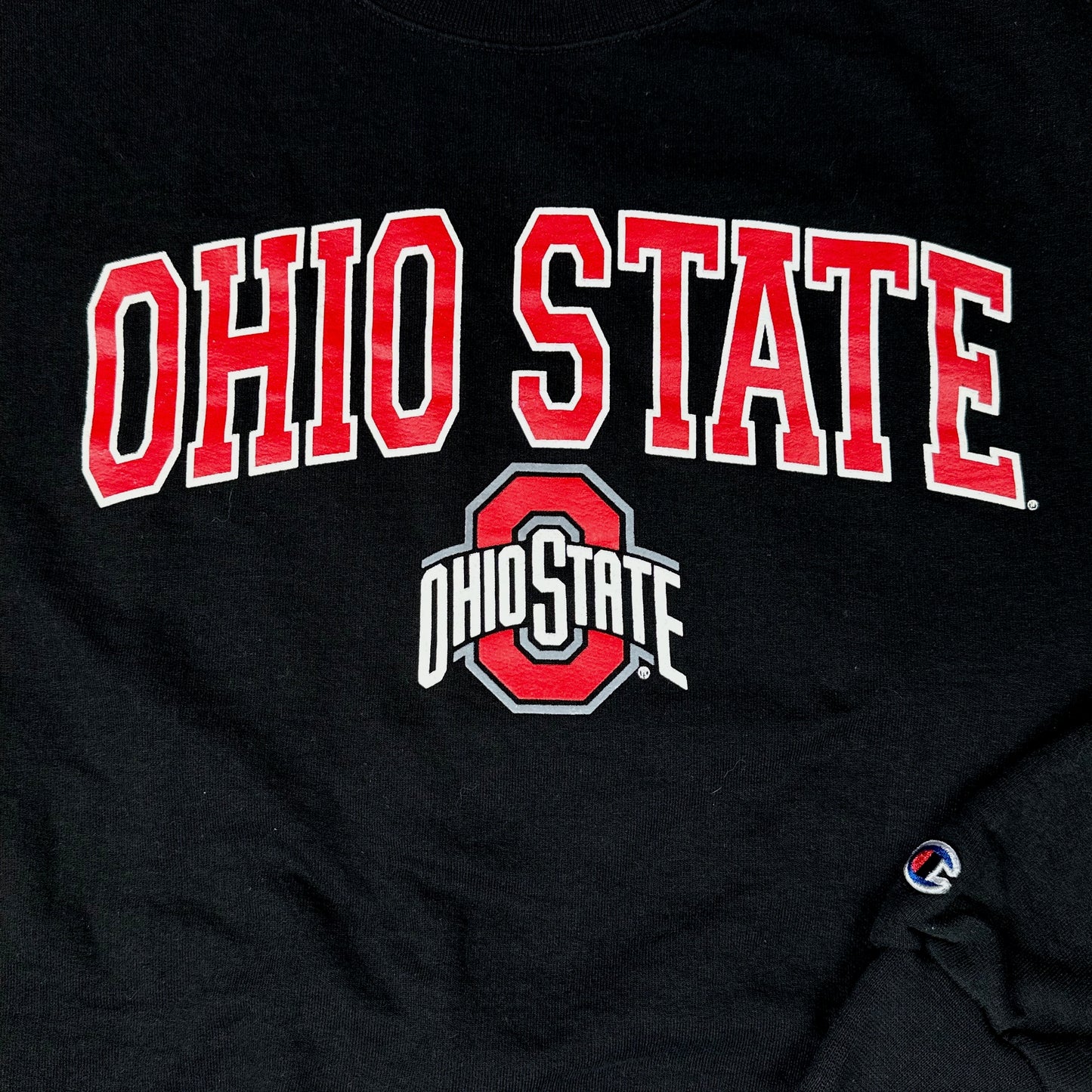 Ohio State University Black Champion Sweatshirt