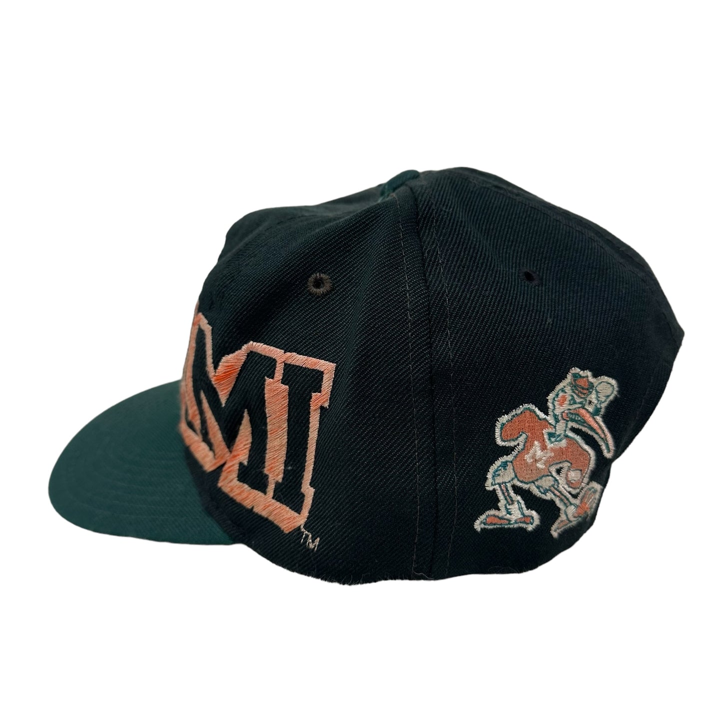 Vintage University of Miami Hurricanes Snap Back Hat