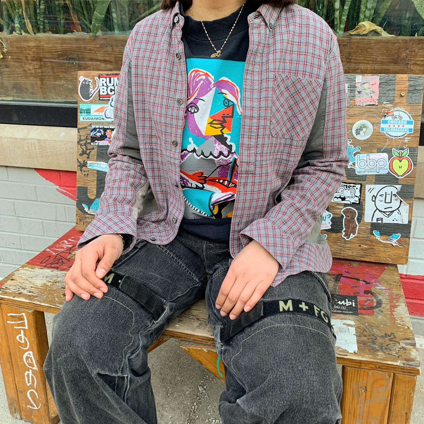 Vintage Evisu Shirt Y2K Snake Viper All Over Print
