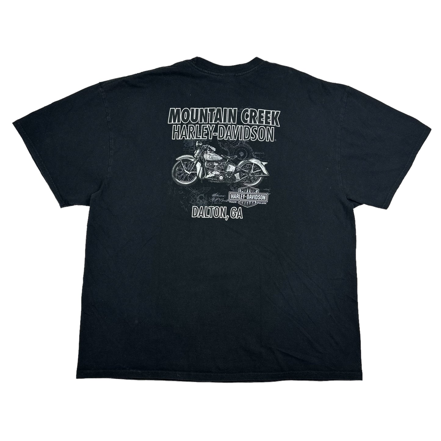 Harley Davidson Motorcycles 2017 Dalton Georgia Black Tee