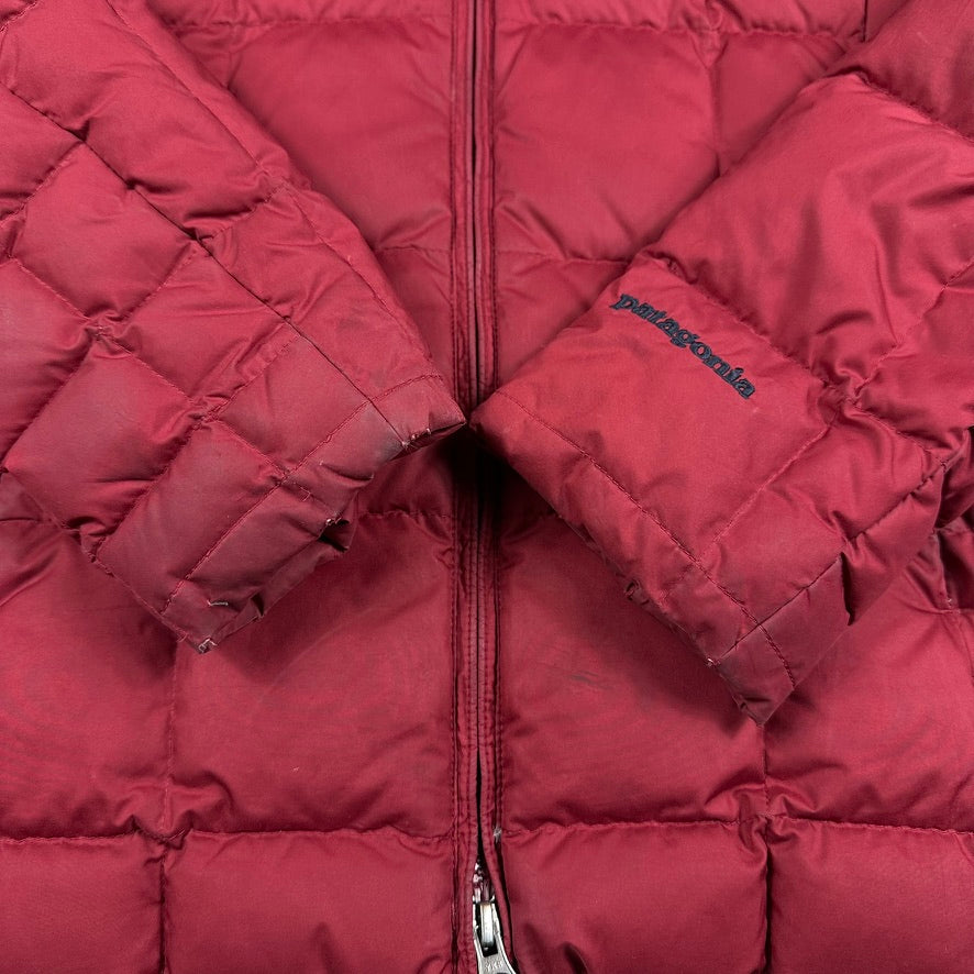 Patagonia Jacket Red Winter Puffer Coat Women's