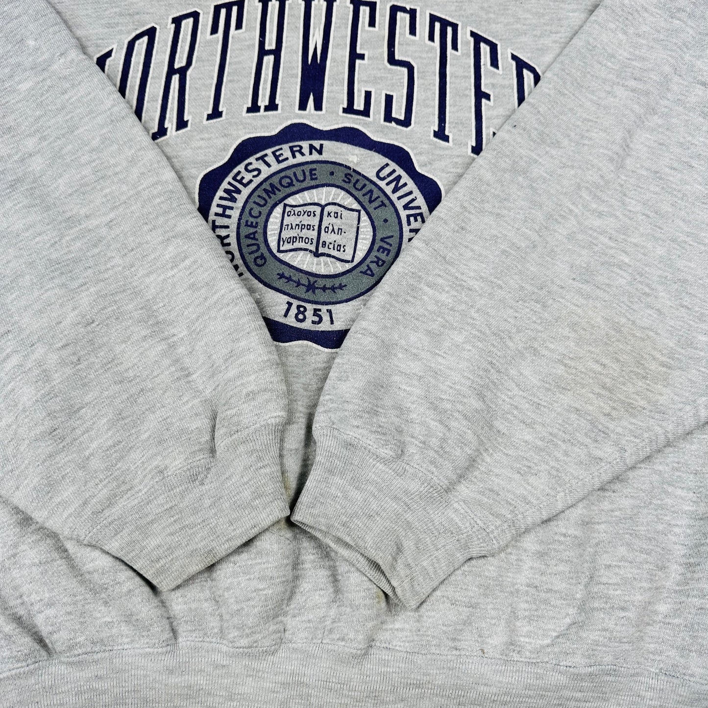 Vintage Northwestern University Gray Galt Sand Sweatshirt