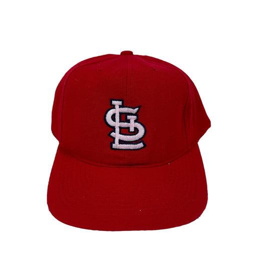 Vintage St. Louis Cardinals Red Wool Annco Snap Back Hat