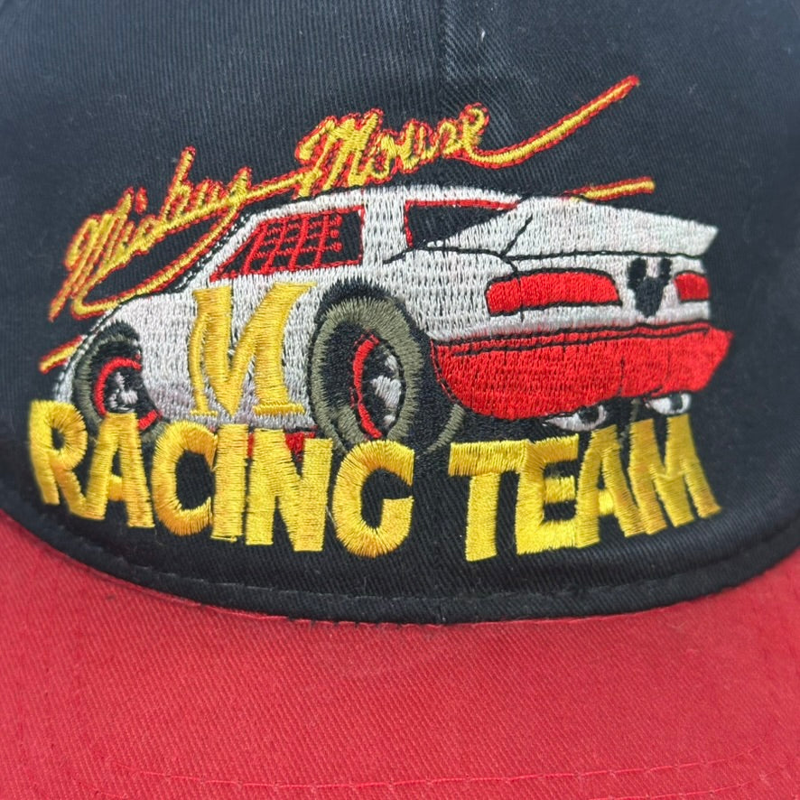 Mickey Mouse Vintage Disney Hat Racing Team Youth