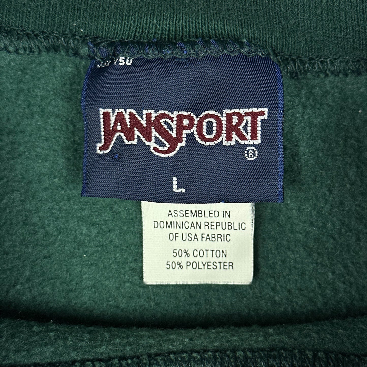 Vintage Michigan State University Green Jansport Sweatshirt